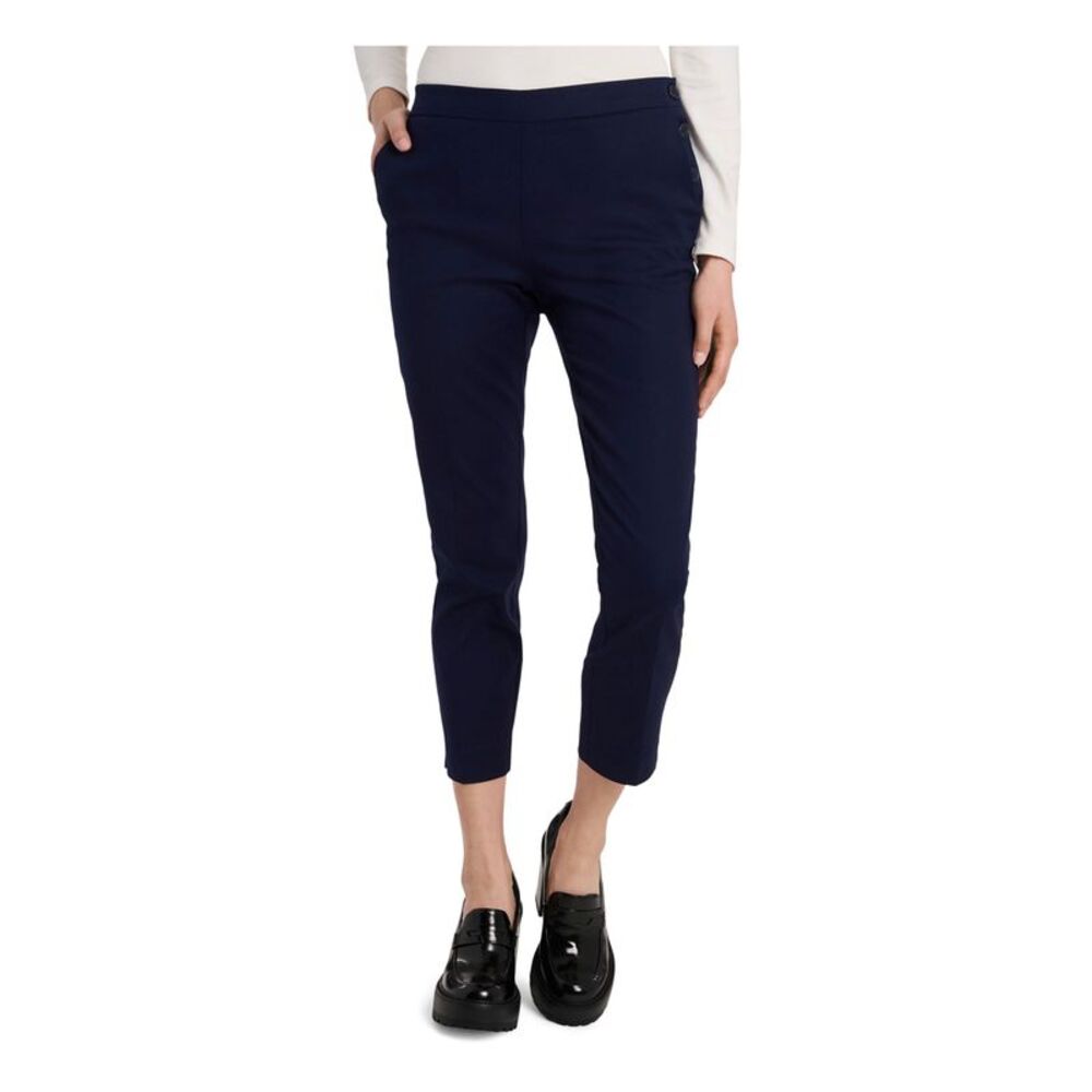 RILEY&RAE Womens Navy Cropped Pants 8